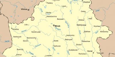 Peta belorussia
